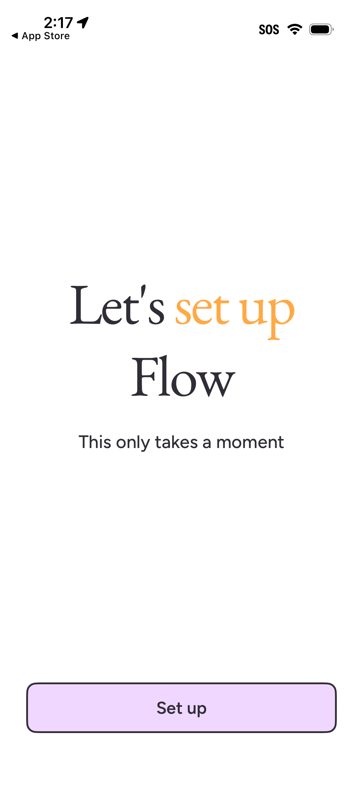 wisper-flow onboarding screenshot